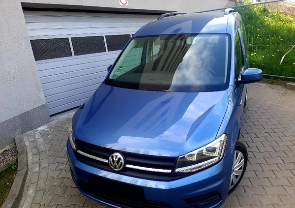 Volkswagen Caddy cena 93900 przebieg: 129500, rok produkcji 2019 z Sulejów małe 379